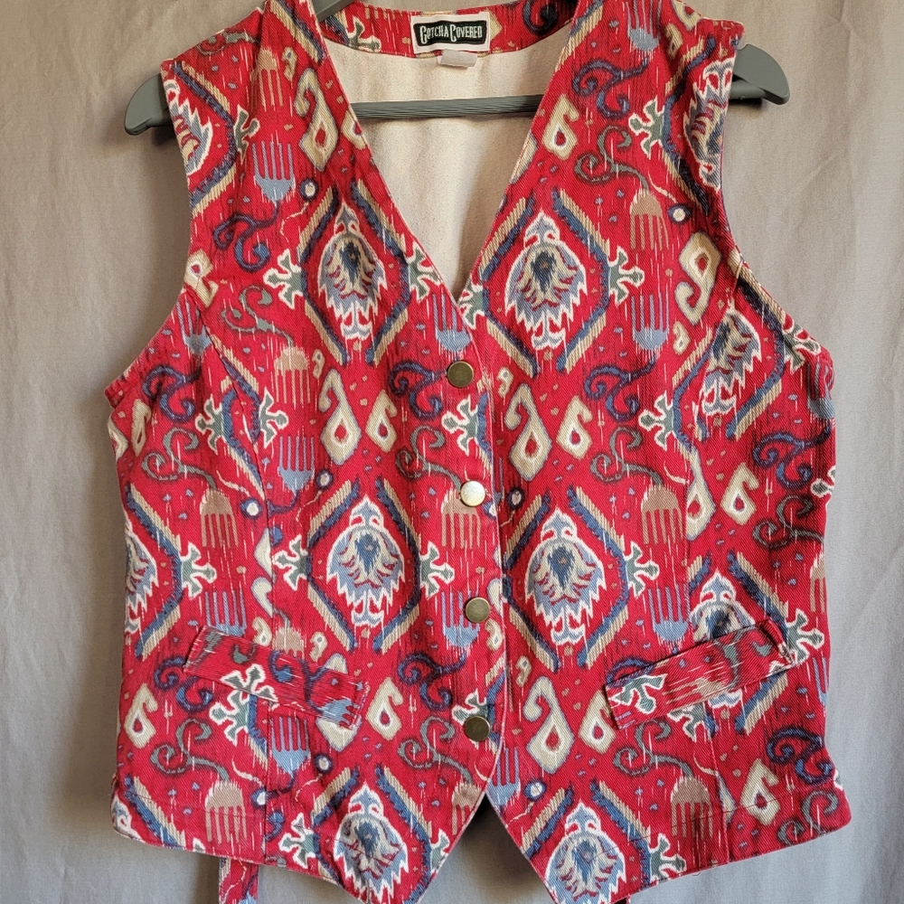 Womens Gotcha Covered vest size L